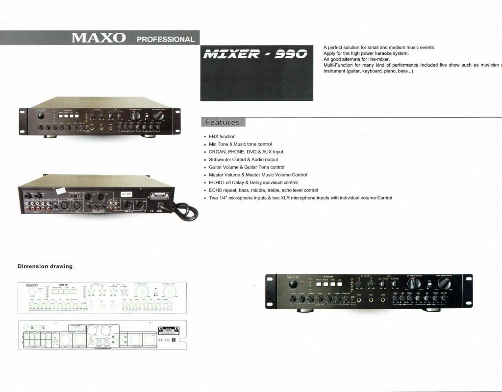 MIXER-990-ANALOG 