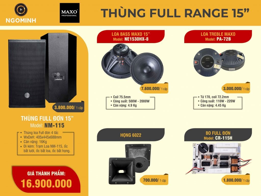 THÙNG-LOA-FULL-ĐƠN_NM-115_NE1530HX-8