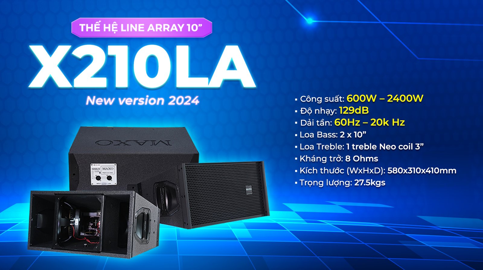loa-line-array-x210la-new-version-2024-hinh-thiet-ke-thong-so-ky-thuat